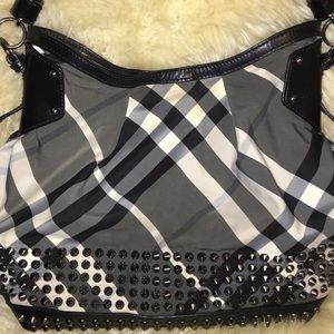 Burberry studded handbag